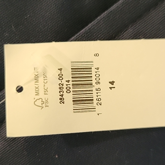 Old navy Straight boys pants, navy size 14 - Picture 4 of 4